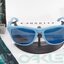OAKLEY SPECIAL EDITION HERITAGE COLLECTION FROGSKINS Polished Blue with Ice Iridium OO9013-36