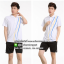 เสื้อกีฬา เสื้อโปโลสีขาว ++คลิกภาพดูรายละเอียดด้านใน เสื้อกีฬาสีชมพู เสื้อโปโลสีขาว เสื้อแบดมินตัน เสื้อออกกำลังกาย เสื้อทีม