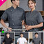 เสื้อเชฟแขนสั้น +++คลิกภาพดูรายละเอียดด้านใน เสื้อพ่อครัว เสื้อเชฟชาย เสื้อเชฟหญิง เสื้อกุ๊ก เสื้อพนักงานครัว
