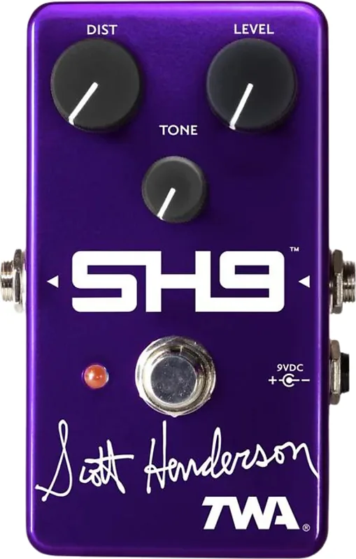 TWA SH9 Scott Henderson Signature Distortion Effects Pedal