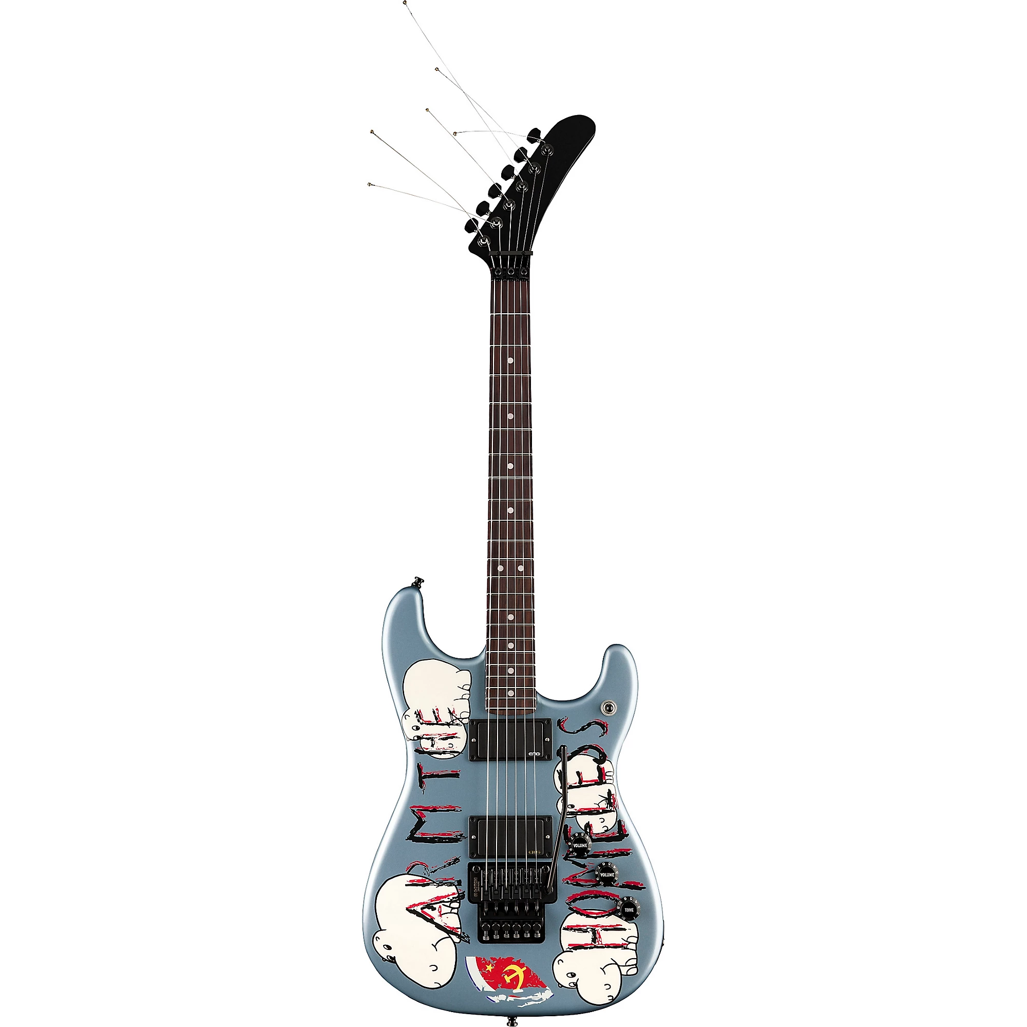 Fender Tom Morello "Arm the Homeless" Electric Guitar - Ice Blue Metallic