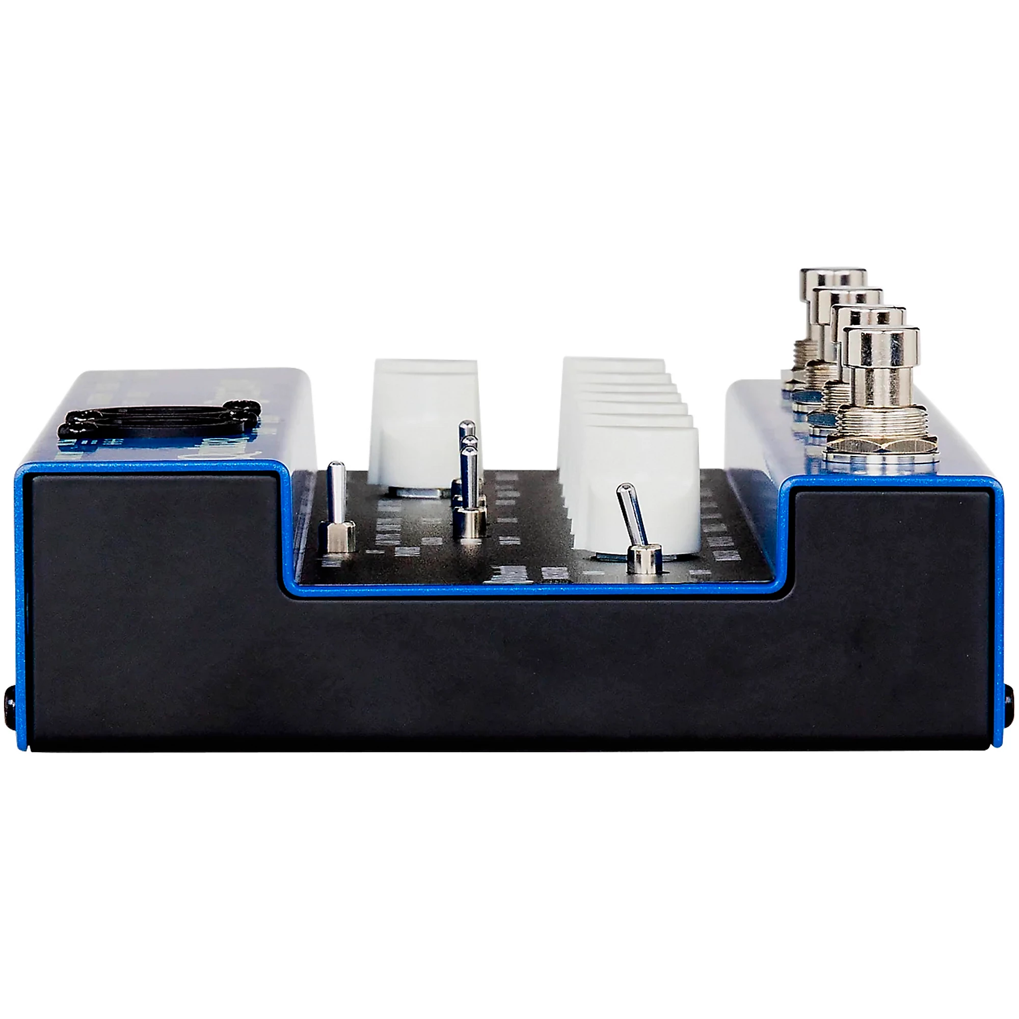 Quilter Labs DirectAmp Stereo Amp Simulator Effects Pedal Blue