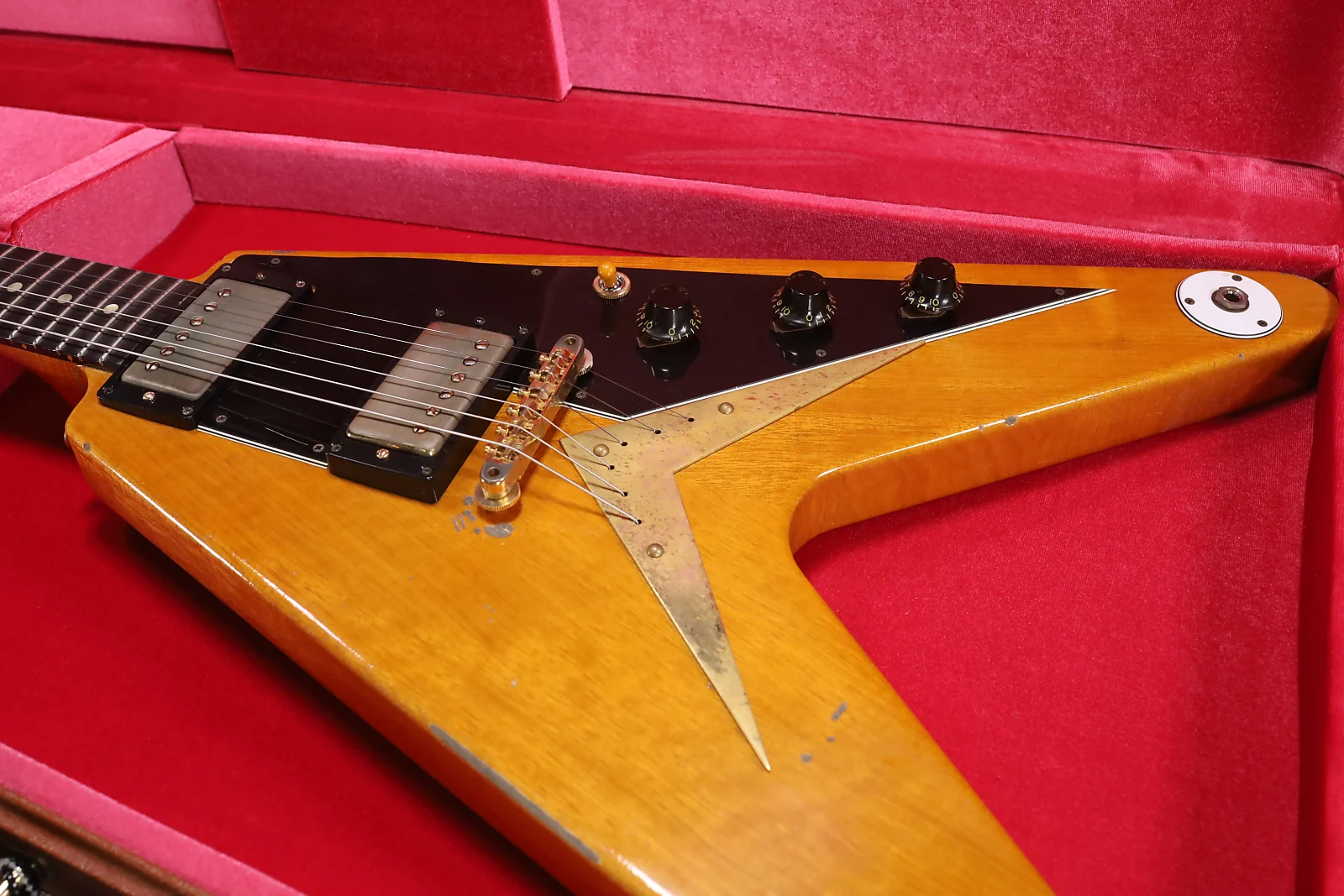 Gibson Joe Bonamassa "Amos" 1958 Flying V Collector's Edition - Antique Natural