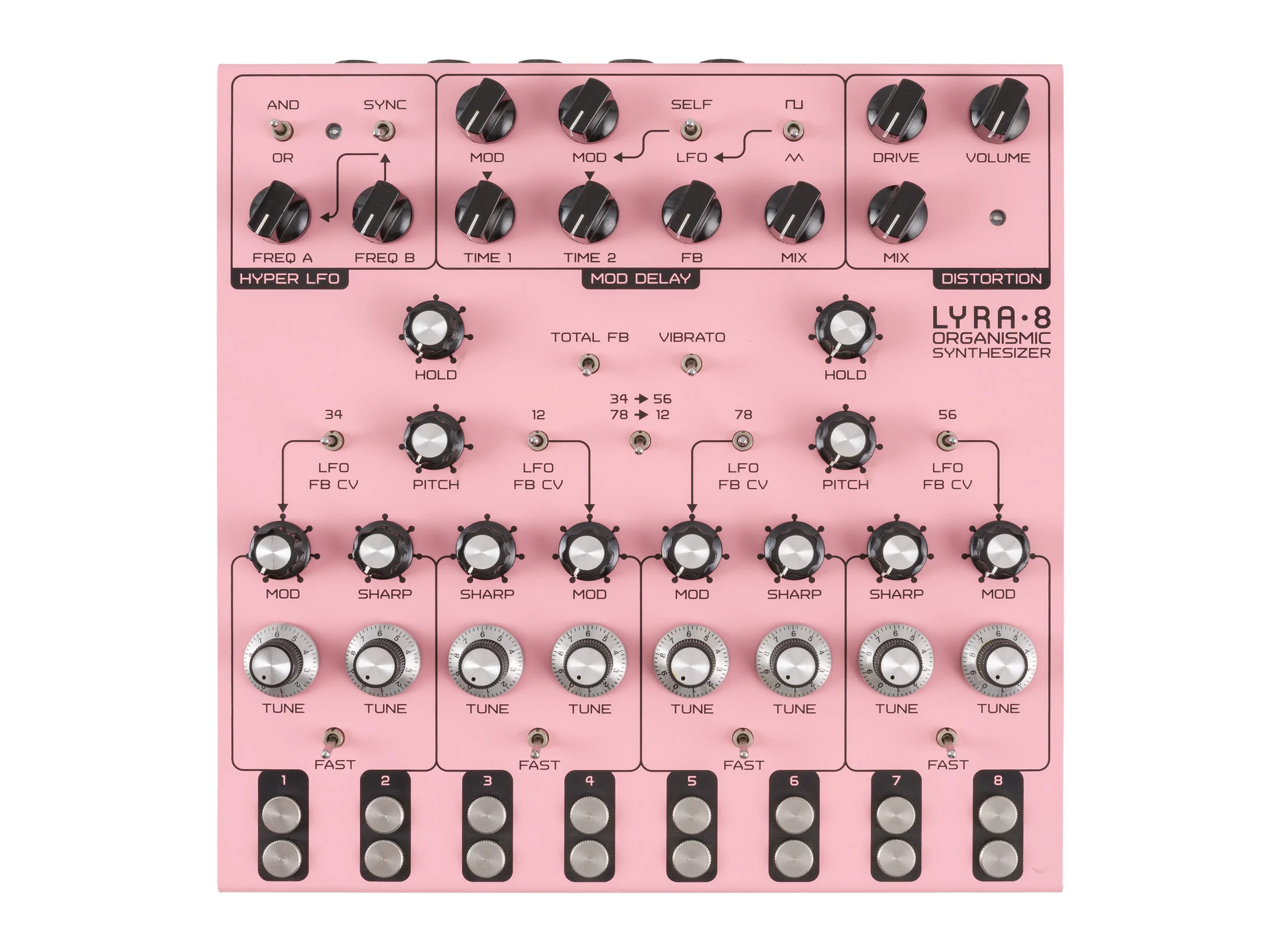 SOMA Laboratory Lyra-8 Organismic Drone Synthesizer