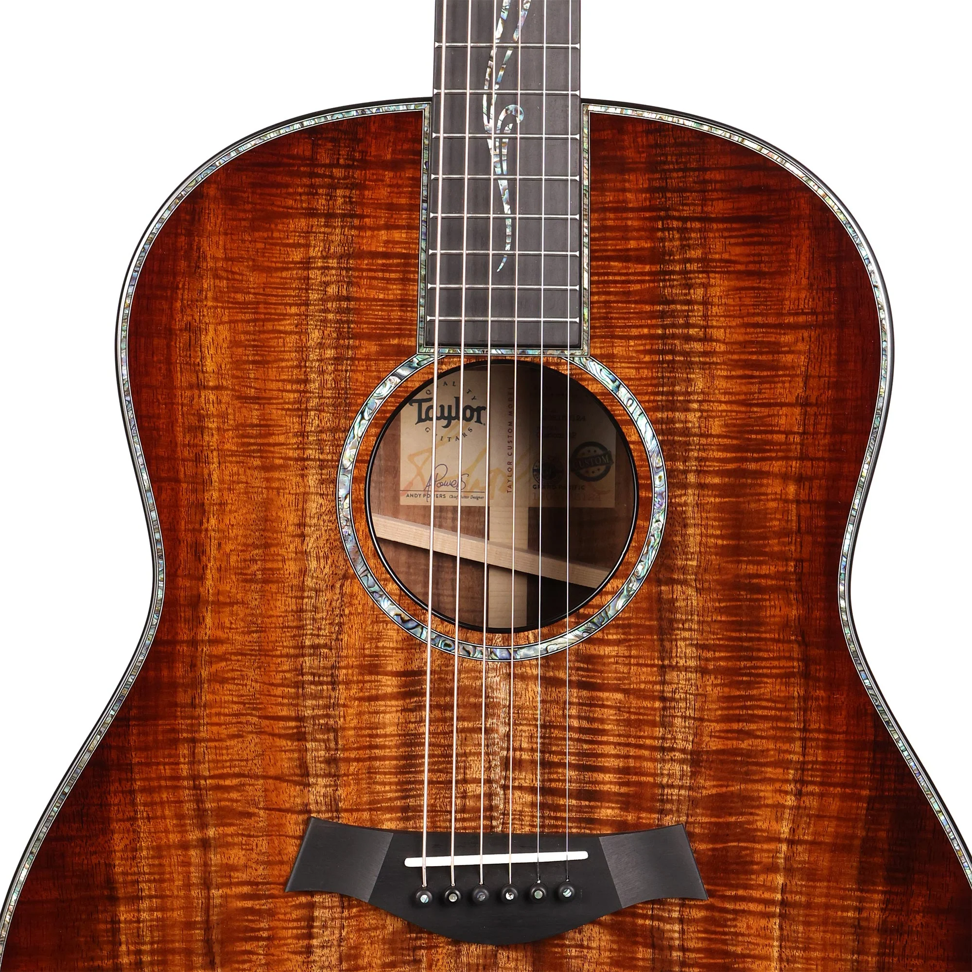 Taylor Custom Shop Grand Pacific Hawaiian Koa Shaded Edgeburst