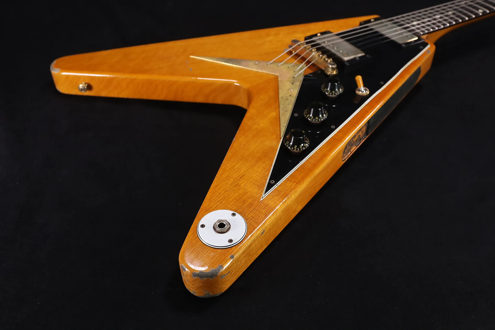 Gibson Joe Bonamassa "Amos" 1958 Flying V Collector's Edition - Antique Natural