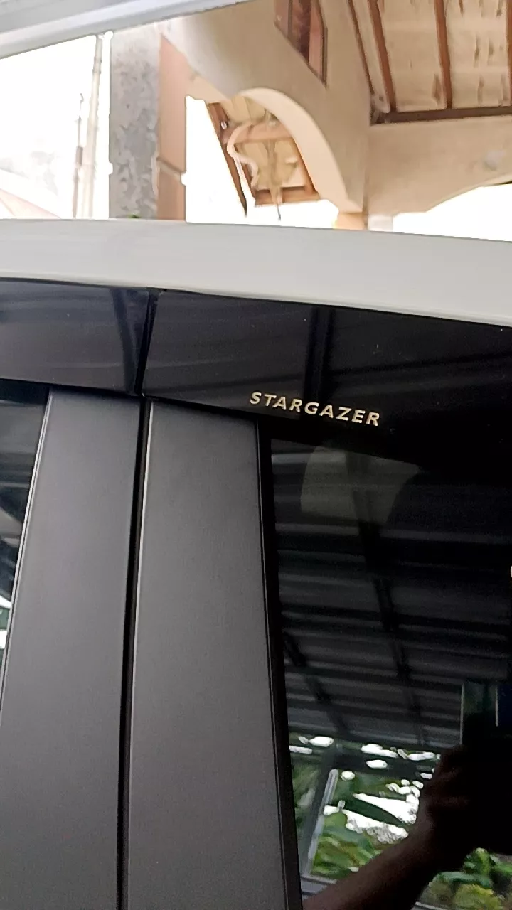 กันสาด Hyundai Stargazer รุ่นแบน หนา 3mm