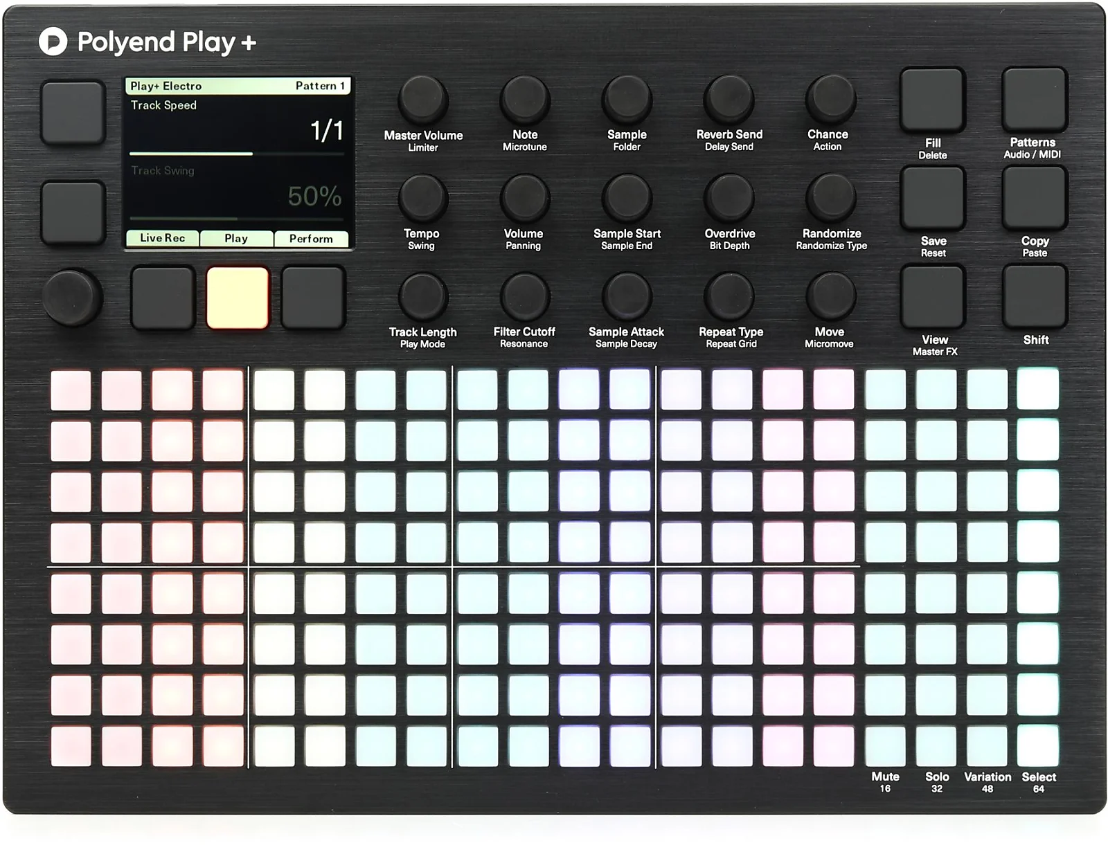 Polyend Play+ Compact Standalone Synthesizer / Sampler / MIDI Groovebox