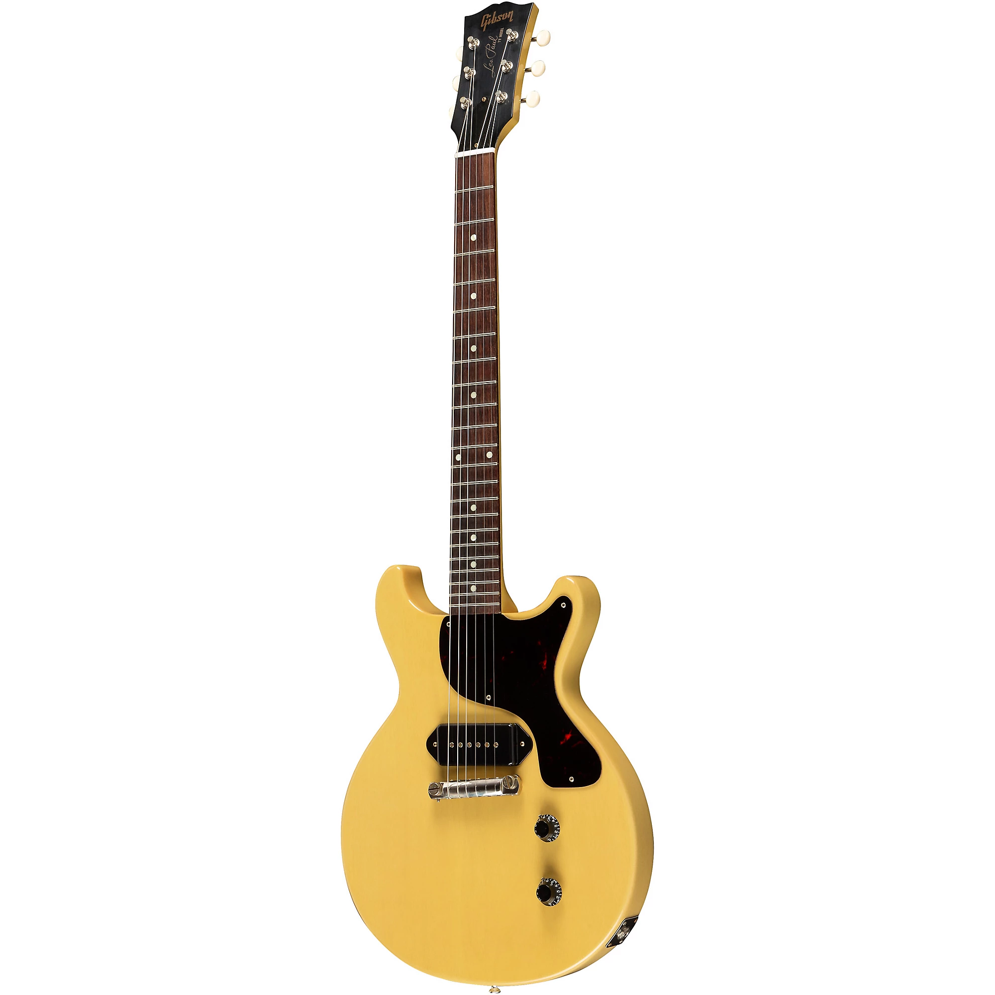 Gibson Custom 1958 Les Paul Junior Double-Cut Reissue VOS Electric Guitar TV Yellow