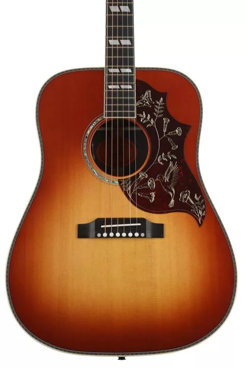 Gibson Hummingbird Deluxe Rosewood Acoustic-Electric Guitar Rosewood Burst
