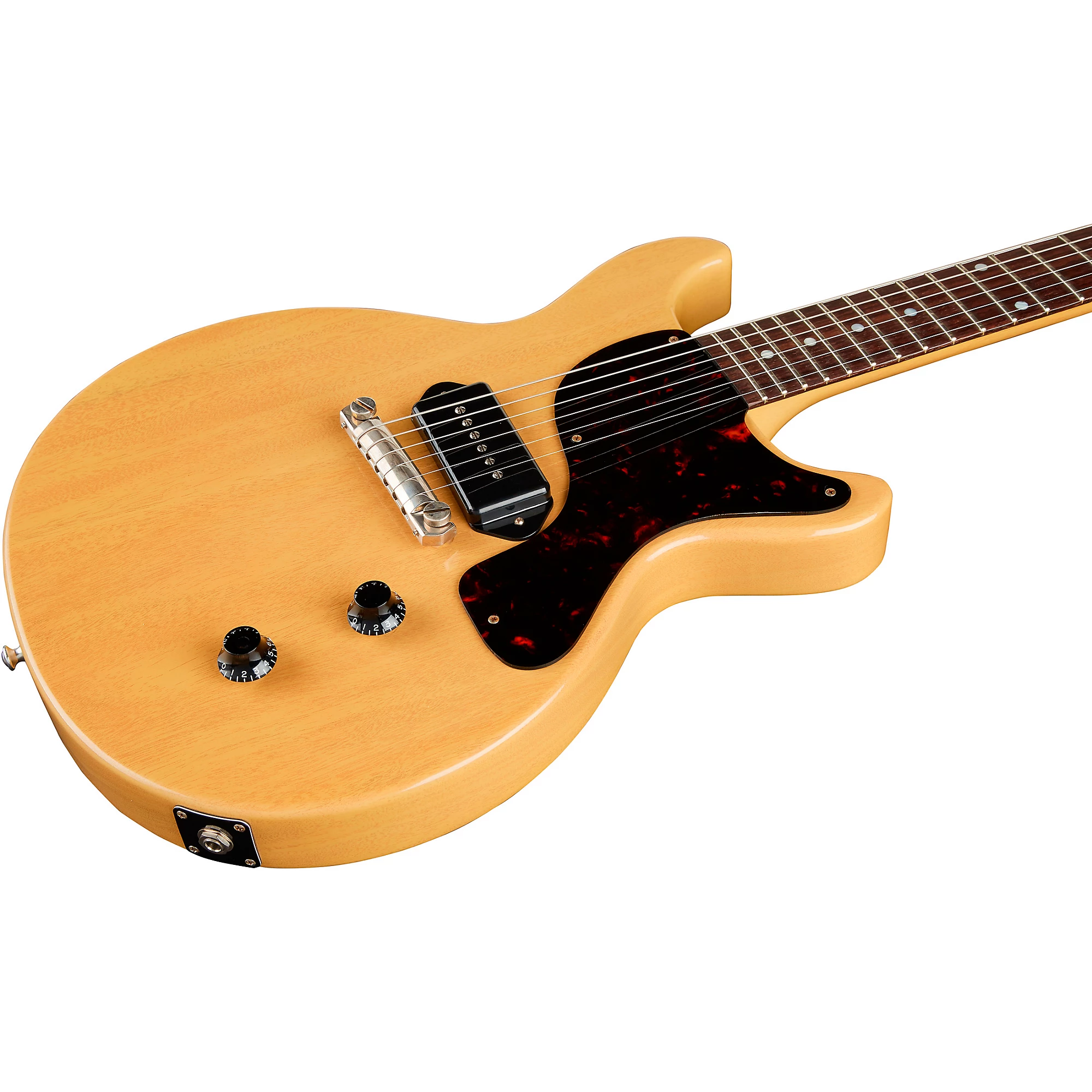 Gibson Custom 1958 Les Paul Junior Double-Cut Reissue VOS Electric Guitar TV Yellow