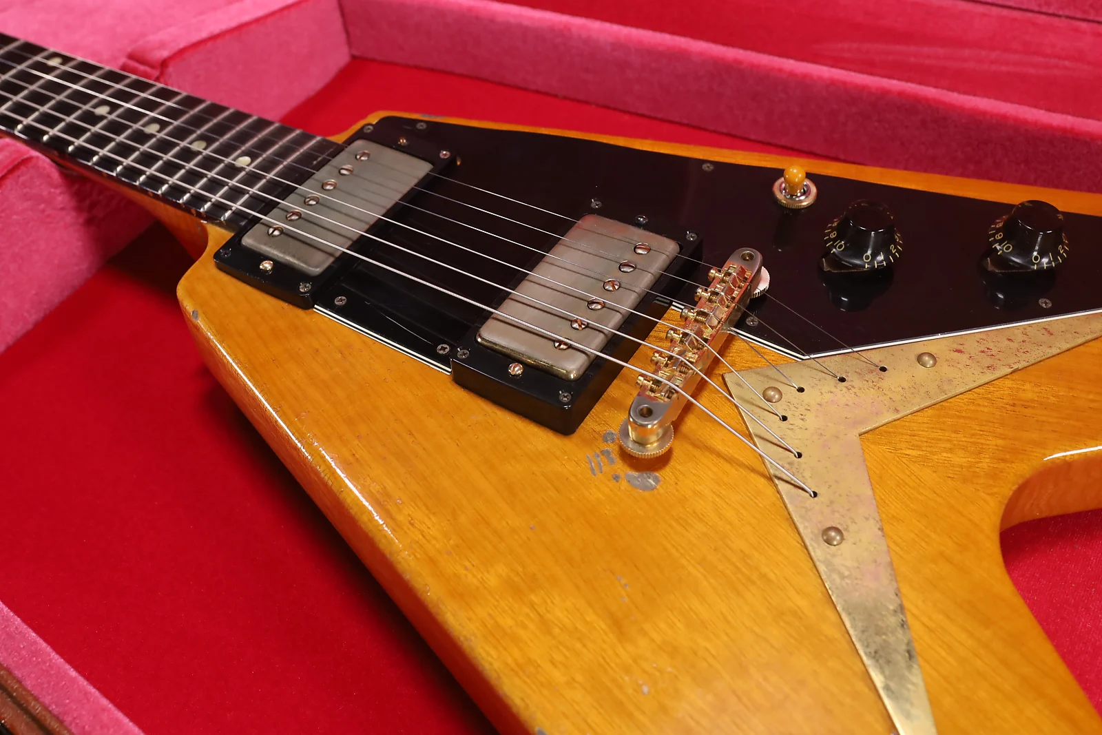 Gibson Joe Bonamassa "Amos" 1958 Flying V Collector's Edition - Antique Natural