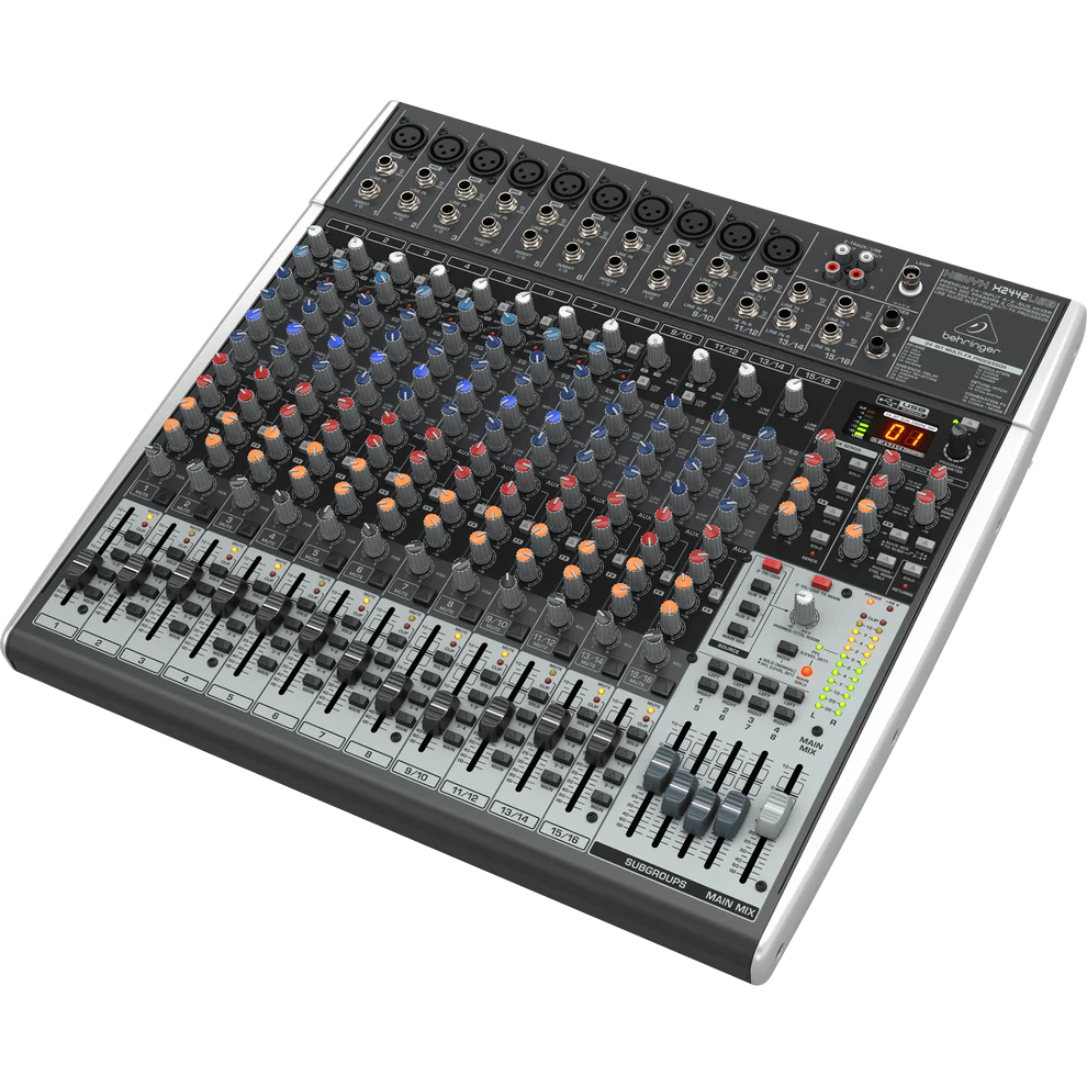 Behringer Xenyx X2442USB Premium 24-Input 4/2-Bus Mixer & USB/Audio Interface